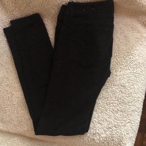 American Eagle Outfitters Jegging Super Stretch black size 4 Regular/Standard